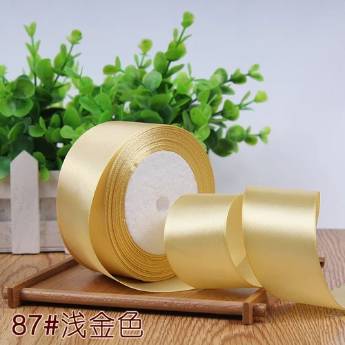 Satin Ribbon Collection for DIY Crafts and Gift Wrapping Accessories