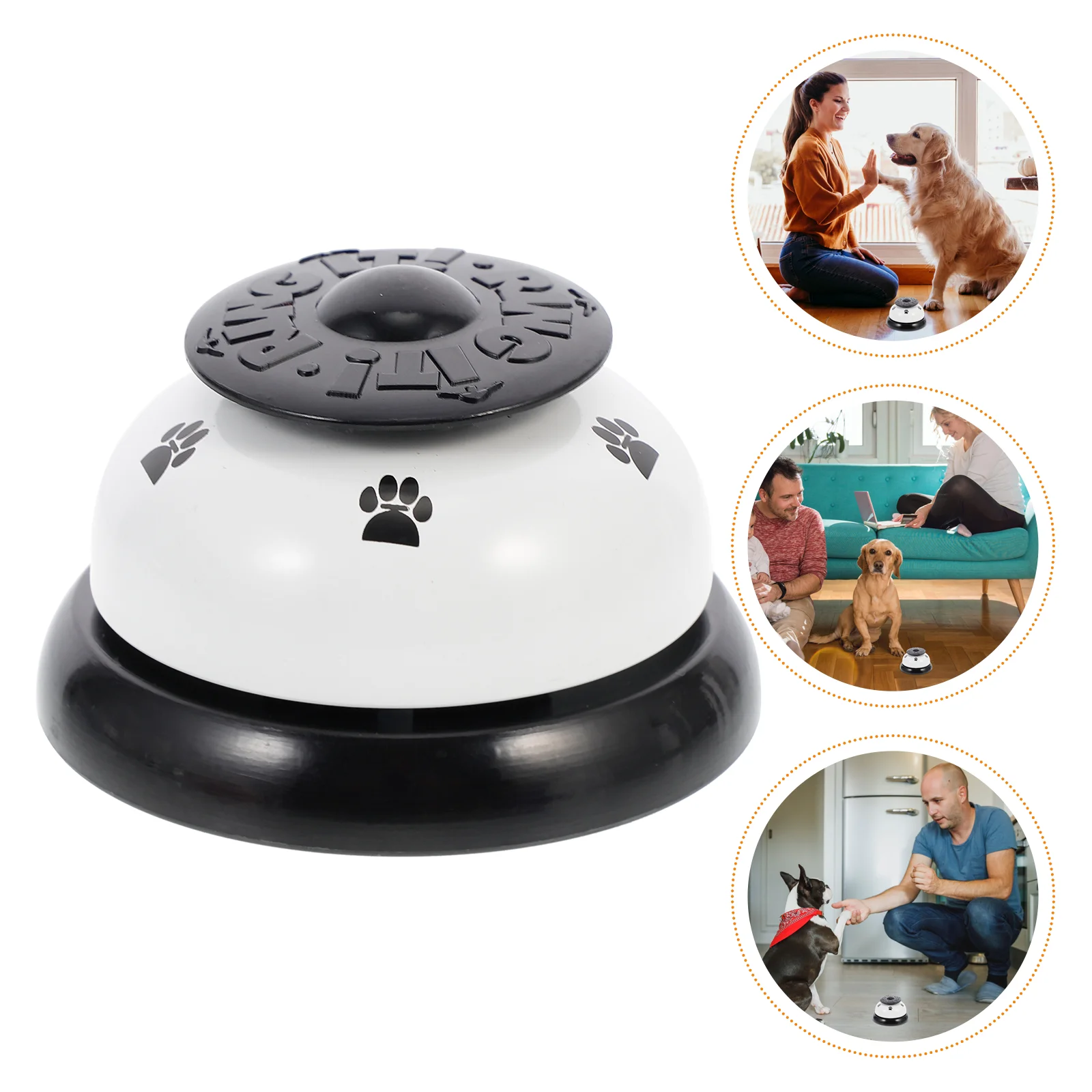 

Intelligence Toy Bell Service Press Cat Trap Metal Pet Potty Training Bells