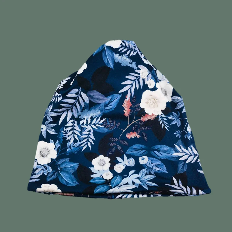 Frühling Herbst Hut Für Frauen Warme Mützen Skullies Casual Weibliche Outdoor Floral Hüte Schal Mädchen Dance Gorras Dame Sport Knochen – Detail 1