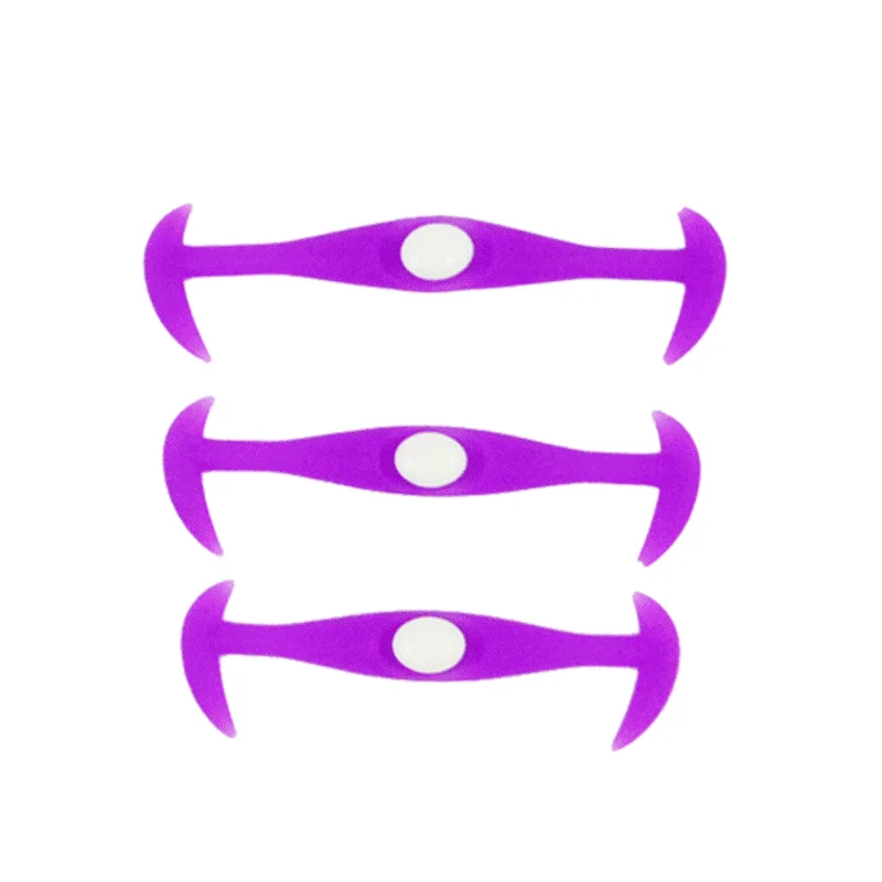 

Lazy silicone shoelaces are tied-free sports trend horn plastic shoelaces 12