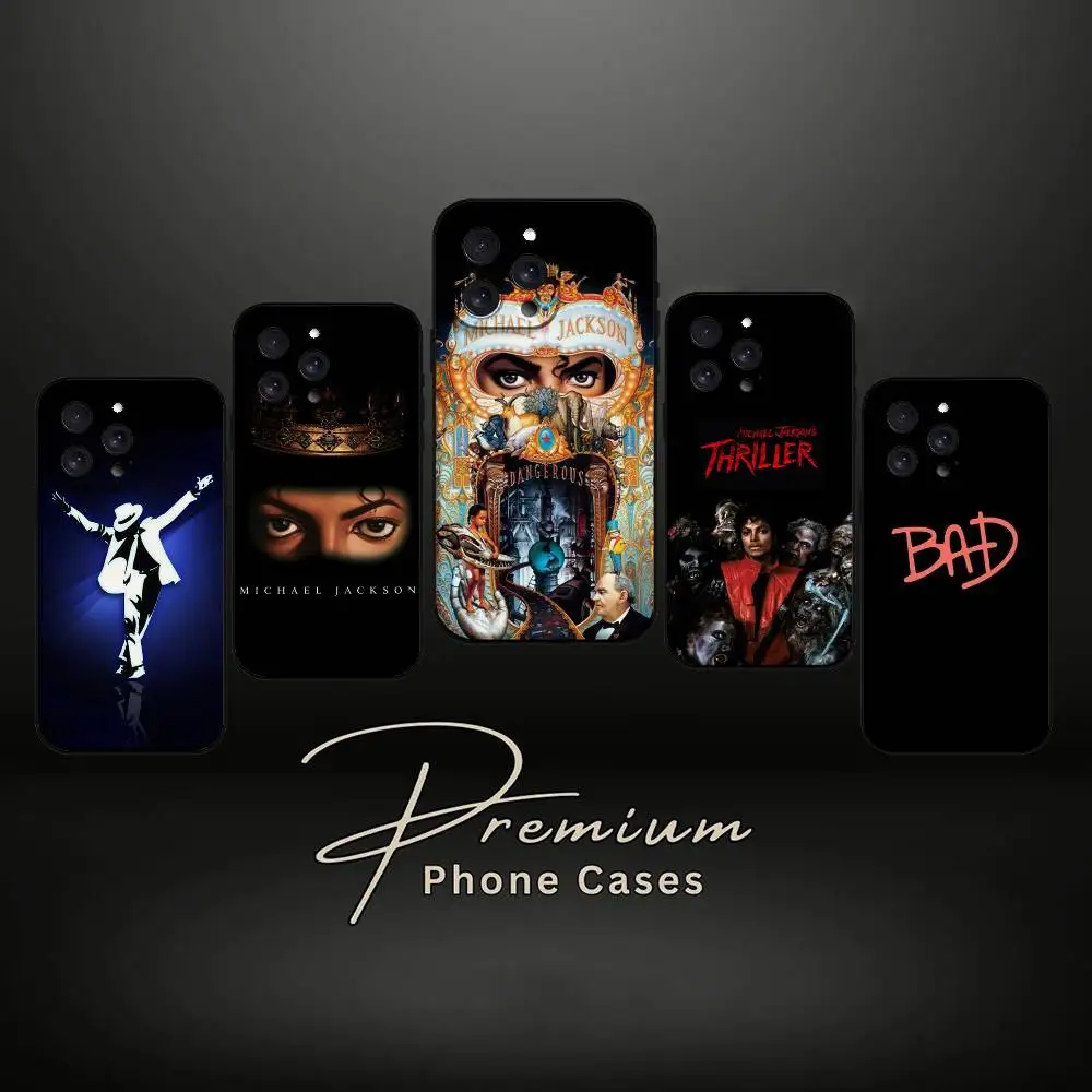 Premium Michael Jackson TPU Soft Touch Phone Case for Ultimate Skin-Friendly Protection