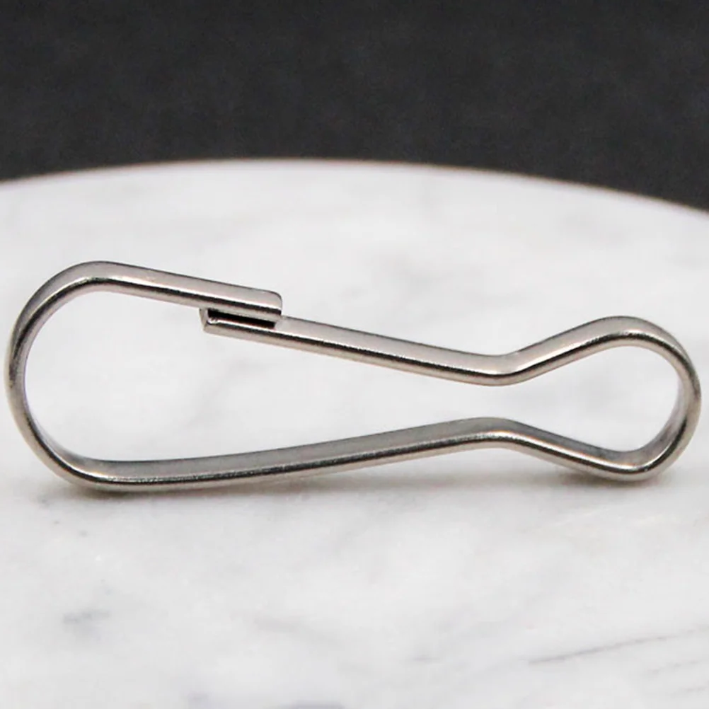 

15 Pcs Accessories Flagpole Snap Hook Stainless Steel Metal Attachment Flappole