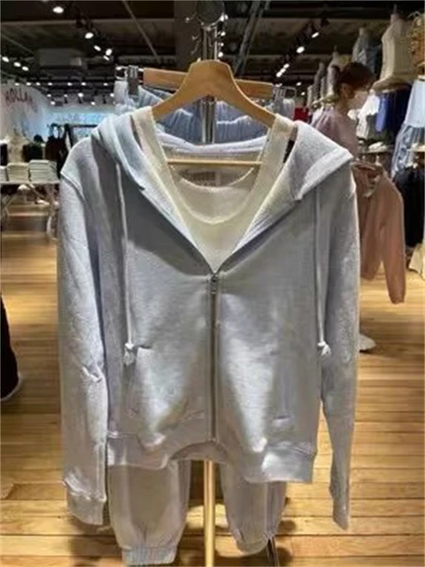 Felpa Crop Donna Con Cappuccio - Corta E Sexy In Poliestere E Viscosa - Foto 8