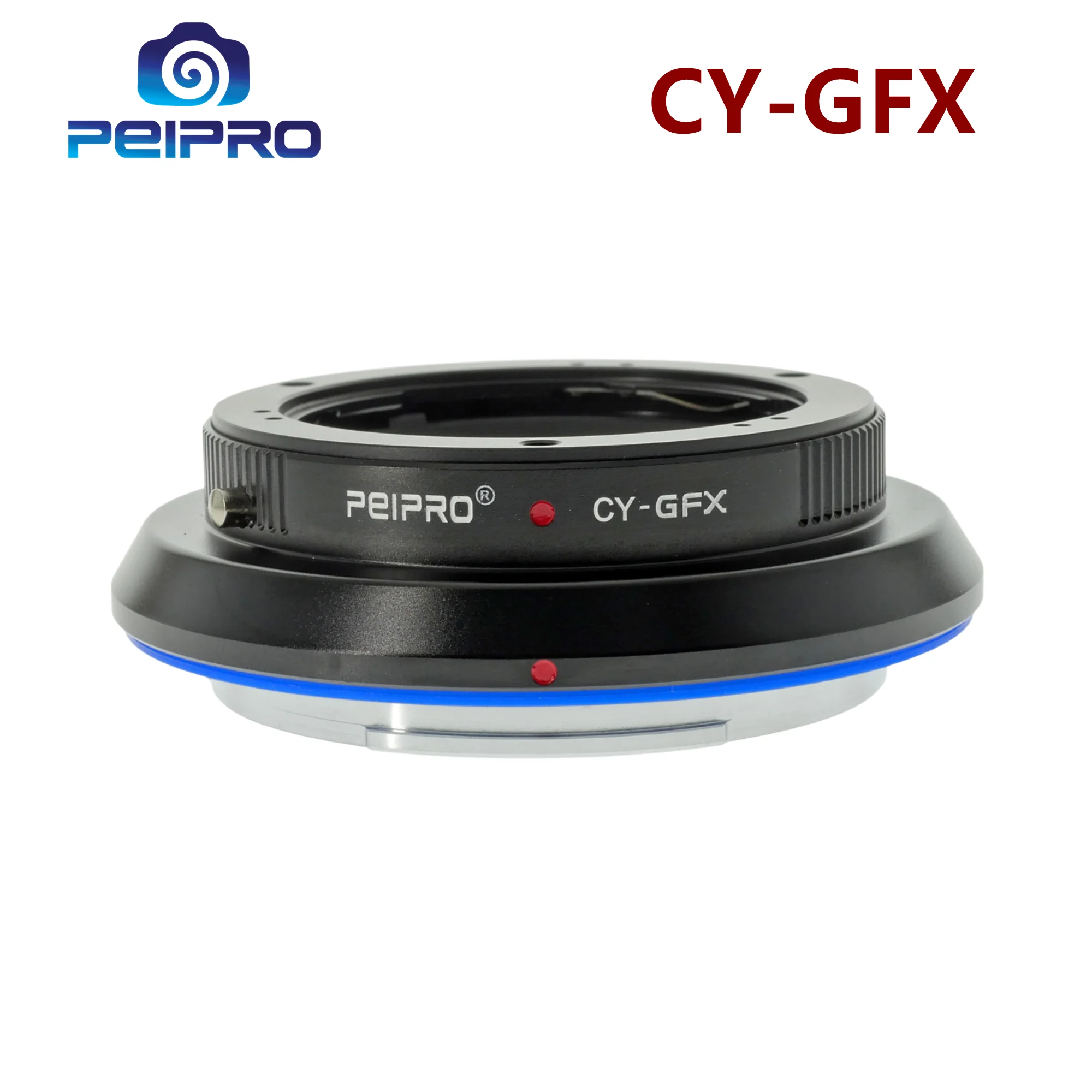 Peipro Cy-Gfx Lens Adapter Converter For Zeiss Cy Lens To Fujifilm Gfx100S/50S2/50R/50S Mount Cameras