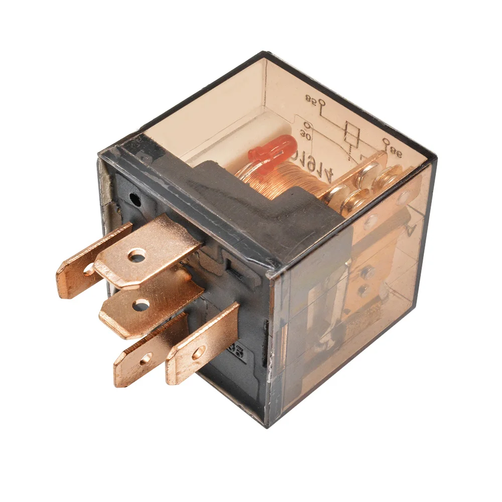 OLS 30/40 amp impermeabile interruttore relè cablaggio set – 12 V 5-pin SPDT Automotive Relays 12 AWG Hot Wires