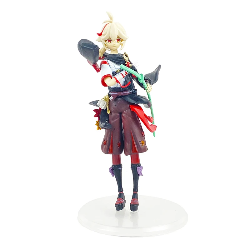 

19cm Genshin Impact Player Traveler Anime Action Figurines Kaedehara Kazuha Figure Game Collection Model Statue Doll Kids Gift