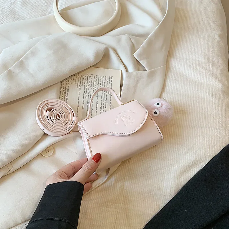 Mini Handbags New Fashion Korean Style Girls Hand-held Lipstick Small Satchel Bag Casual Sweet Shoulder Crossbody Bags for Women