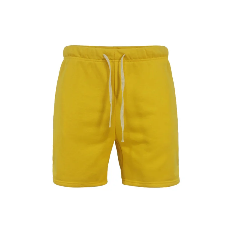 

2022 Summer New Drawstring Shorts Homens Men Solid Color Casual Sport Jogger Sweathshorts Mens Workout Gym Beach Fitness Shorts