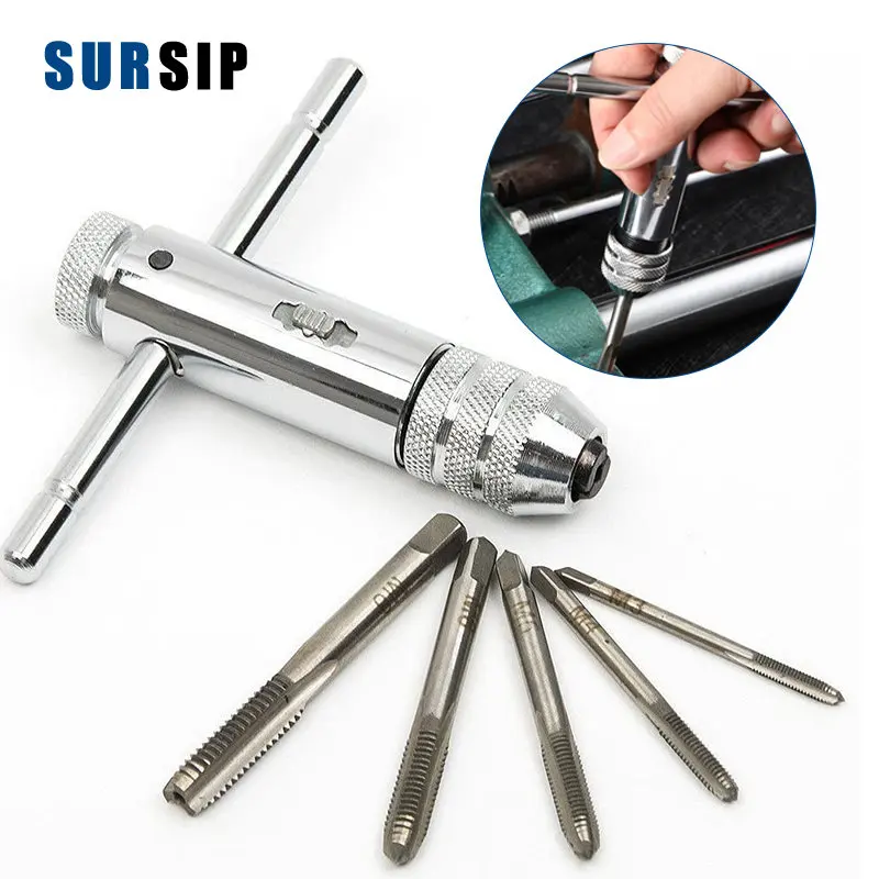 

5pcs M3-M8 3mm-8mm Machine Screw Thread Metric Plug for T-shaped Tap