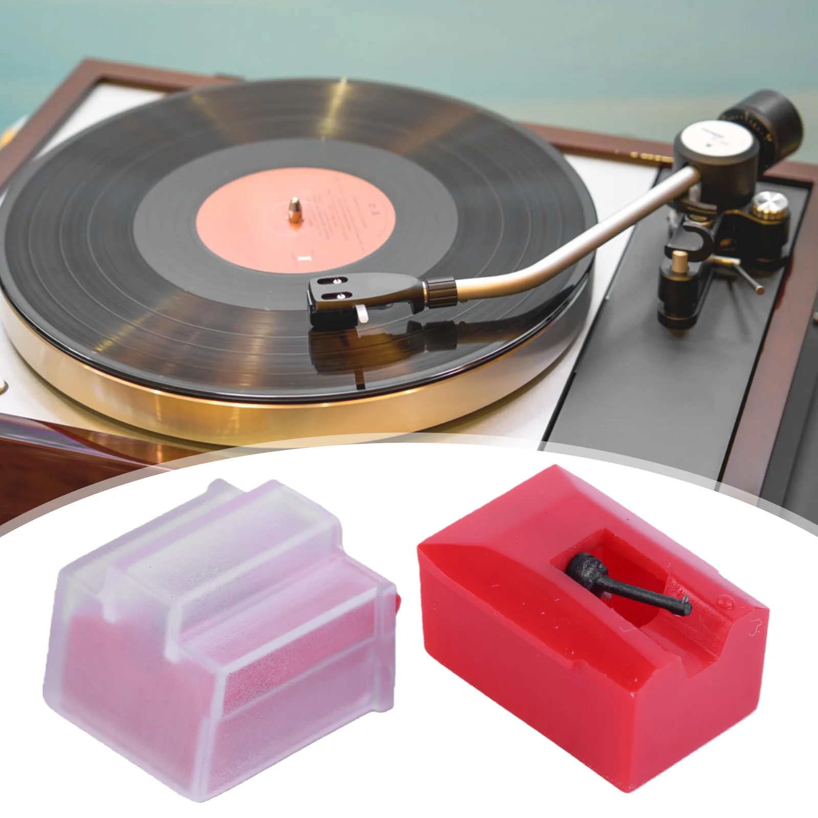 오디오테크니카 AT-LP120-USB 턴테이블용 교체 스타일러스 AT-95 AT-3400 AT-3410 AT-93과 호환되는 턴테이블 카트리지
