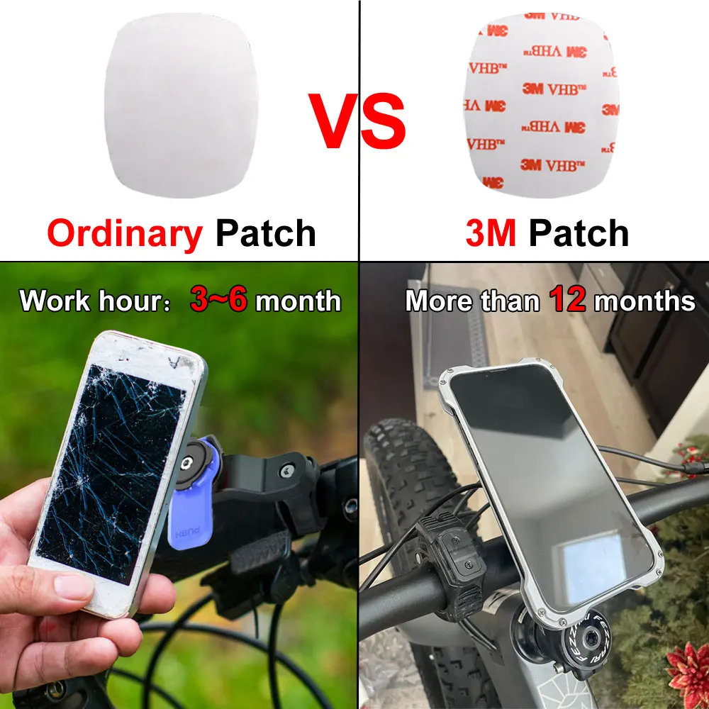 3M Patch Fahrrad Telefon Halter Motorrad Bike Roller Lenker Halterung  Einstellbare MTB Bike Telefon Stehen Halterung Für iPhone Xiaomi