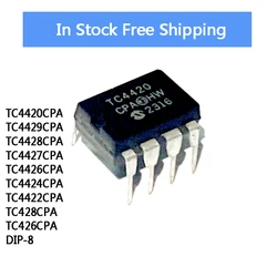 10 - Piece High - Efficiency DIP - 8 Driver Chip Set - In Stock Wholesale - 10pcs (TC4420CPA)