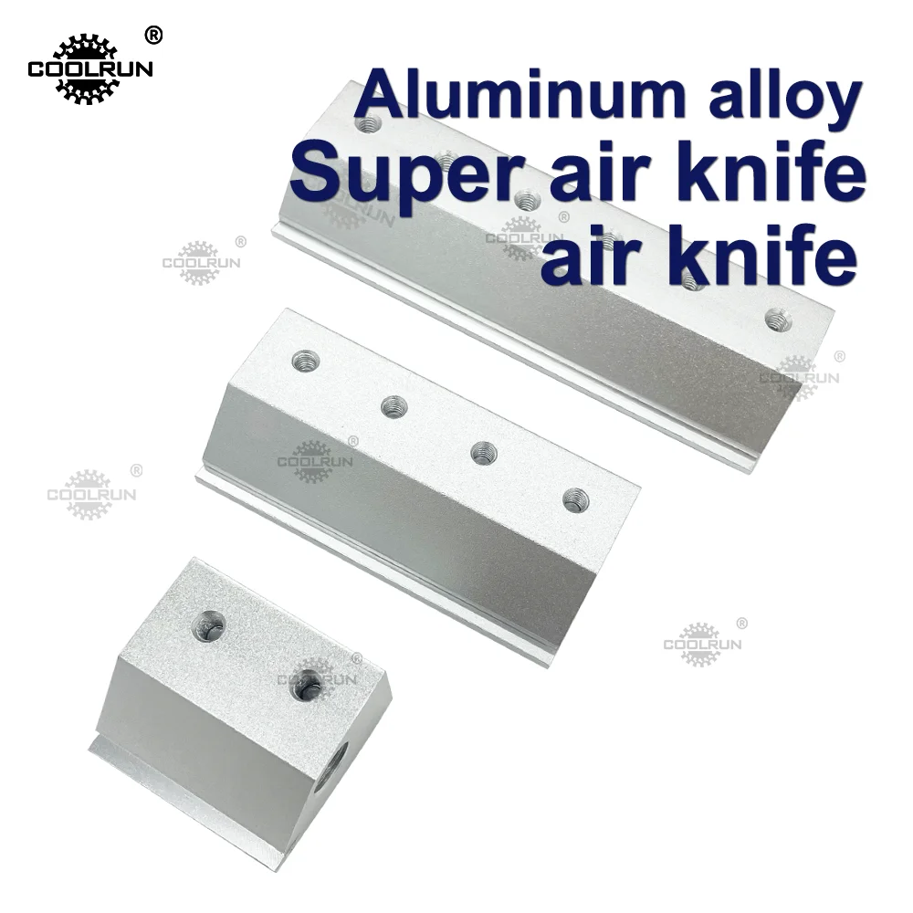 50Mm ~ 1900Mm Super Air Knife Lega Di Alluminio Industriale Air Knife Water Blowing Compressore D'Aria Air Knife Air Per Il Raffreddamento Della Tenda