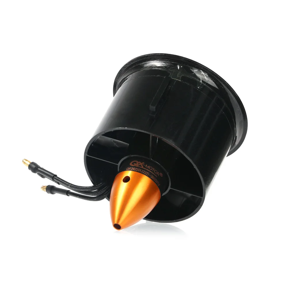 QX-Motor QF2822 70MM EDF6-Flügel Impeller mit 2300KV 3000KV 3500KV 3800KV Bürstenlosem Motor und 50A/60A/80A ESC – Detail 2