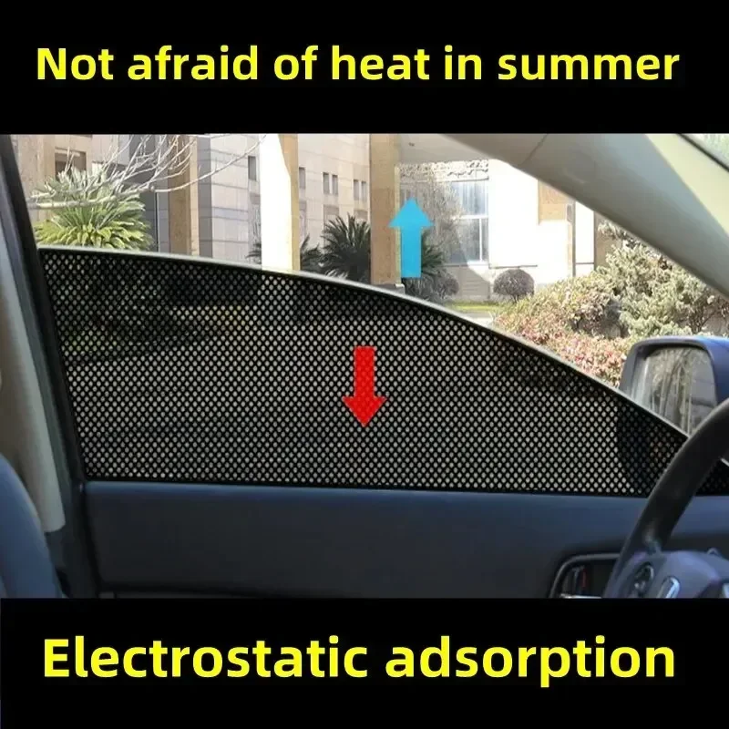 2 PCS Sunroof Film Durable Car Sunscreen Film Stickers Cover Anti-UV PVC Electrostatic Sticker