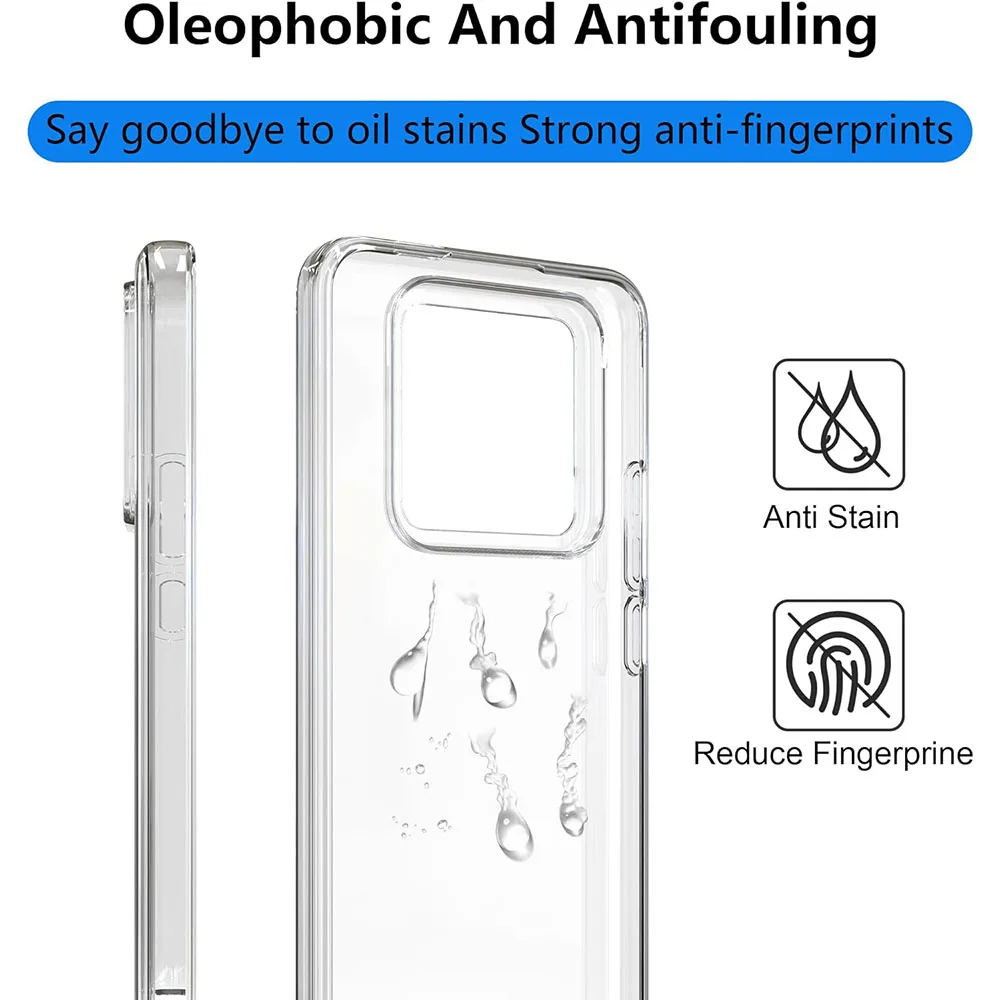 حافظة رفيعة للغاية من السيليكون الشفاف الناعم لهات...