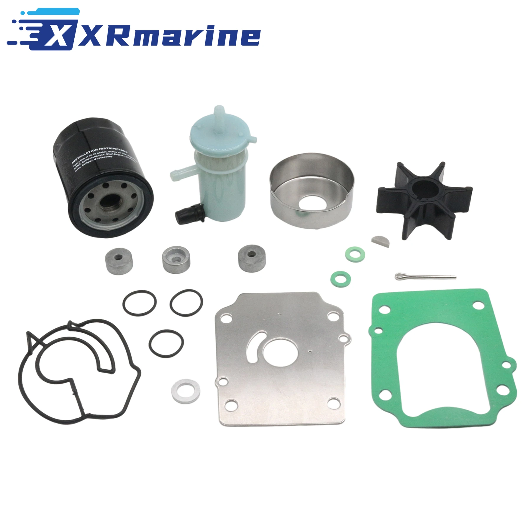 

Outboard Service Kit For Suzuki 4-Str DF 70 80 90 HP Outboard Motors 17400-87810 17400-87811