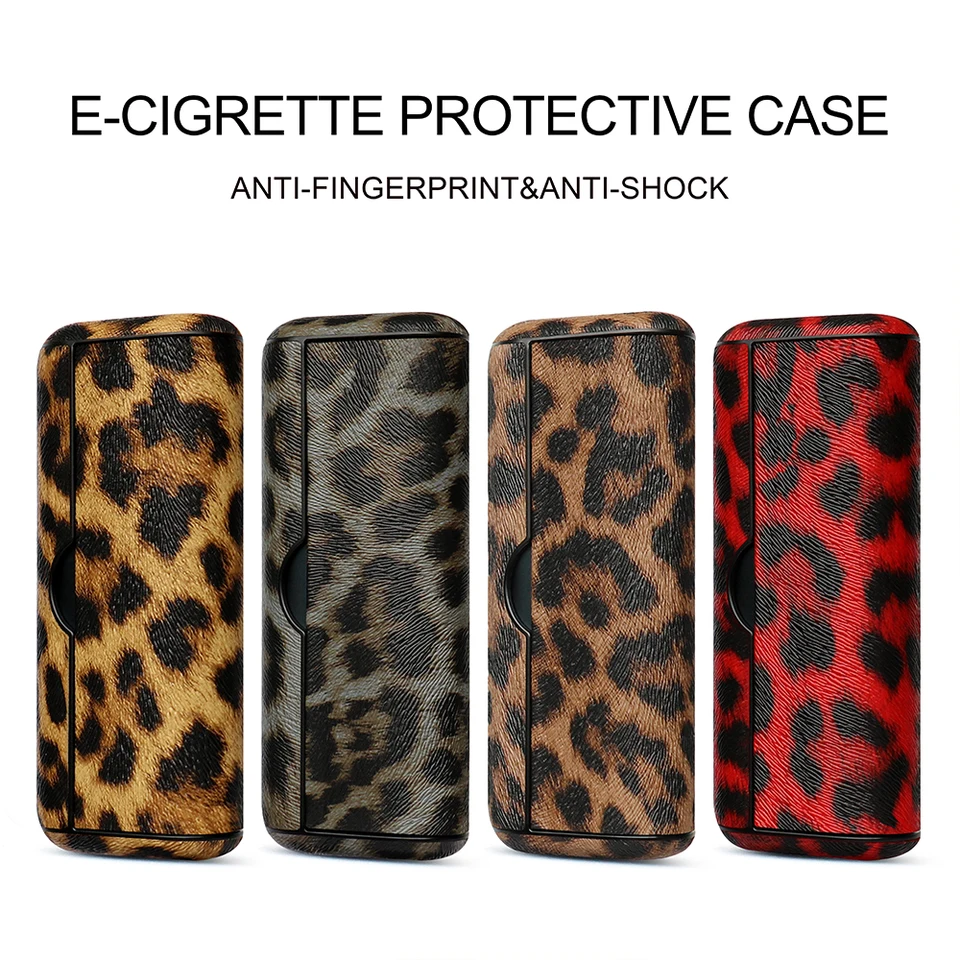 Custodia In Pelle PU Per IQOS Iluma One E Iluma I - Protettiva Antigraffio (Nero)