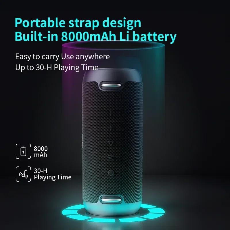 mifa A90 Bluetooth Speaker 60W Output Power Bluetooth Speaker with Class D Amplifier Excellent Bass Performace camping speaker — view 4
