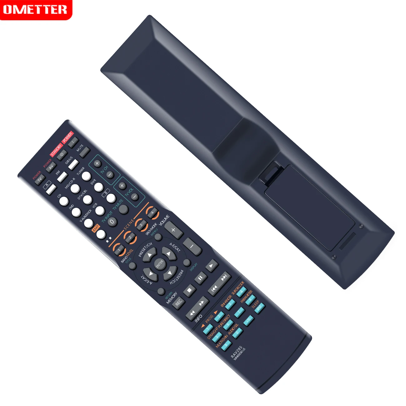Controle Remoto Apto para Yamaha av Receptor Htr6160 Rx-v663bl Rx-v663 Remoto Rav285 Wn05830us - Image 2