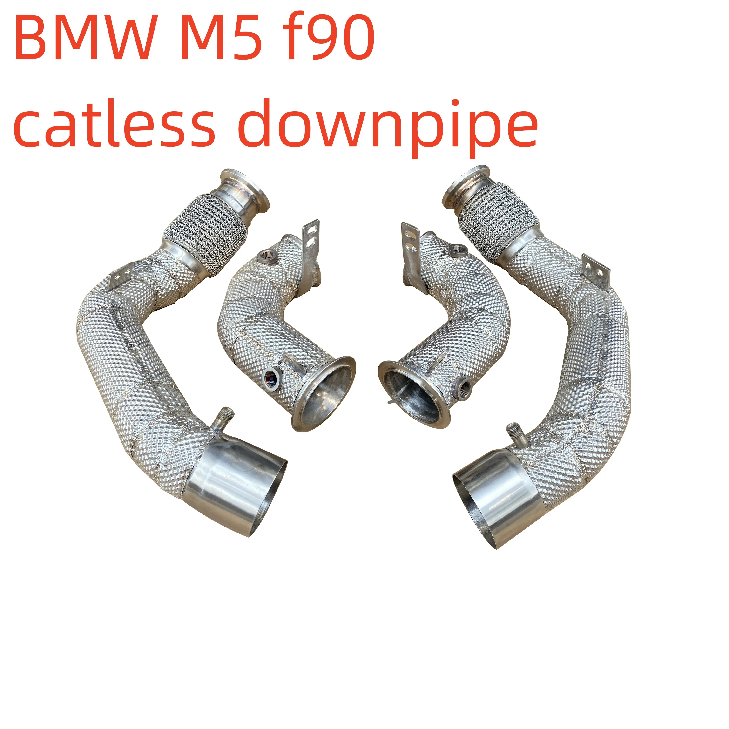 

Подходит для BMW M5 M6 M8 f90 V8 4. 4 t прямой поток теплоизоляция без кабельного патруля высокая производительность выхлопной головки