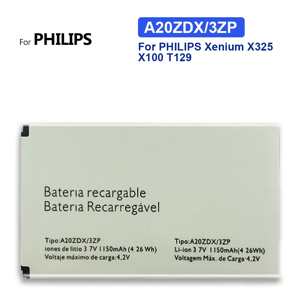 Batteria A20Zdx/3Zp Per Smartphone Philips Xenium X325 X100 T129, Telefono Cellulare Intelligente, Numero Di Tracciamento, Nuovo