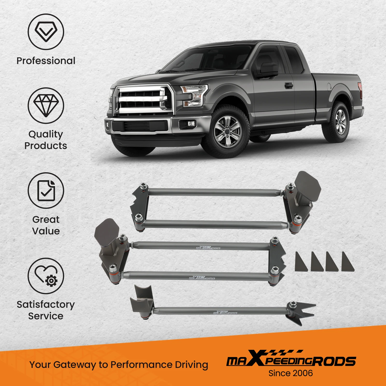 Универсальный сварной параллельный 4-х канальный комплект крысиный грузовик для классического автомобиля воздушной езды