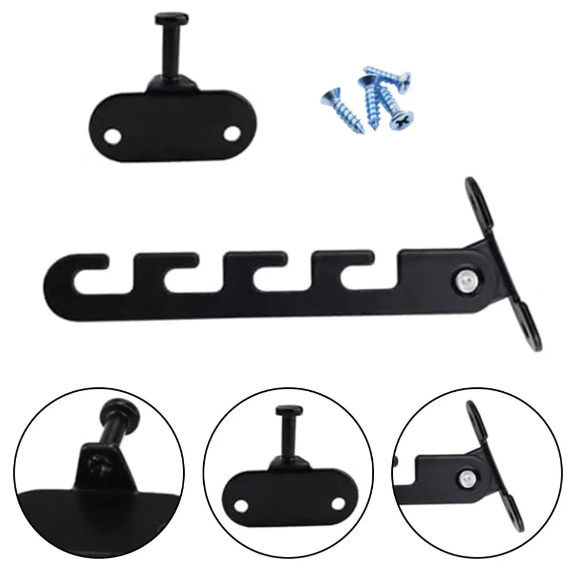 1set Window Opening Limiter Window Safety Limiter Kit With Screws 4 Fixing Positions Wind Brace Stopper Building Hardware