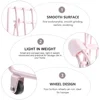Wire Baskets for Storage Pantry Shopping Cart Toy Baby Stroller Small Supermarket Trolley Desk Pink Iron Children’s Toys 6