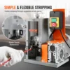 VEVOR Electric Wire Stripping Machine 1.5-25mm Cable Stripper 180W 60ft/min 3 Feeding Holes Wire Peeler Scrap Copper Recycling 3