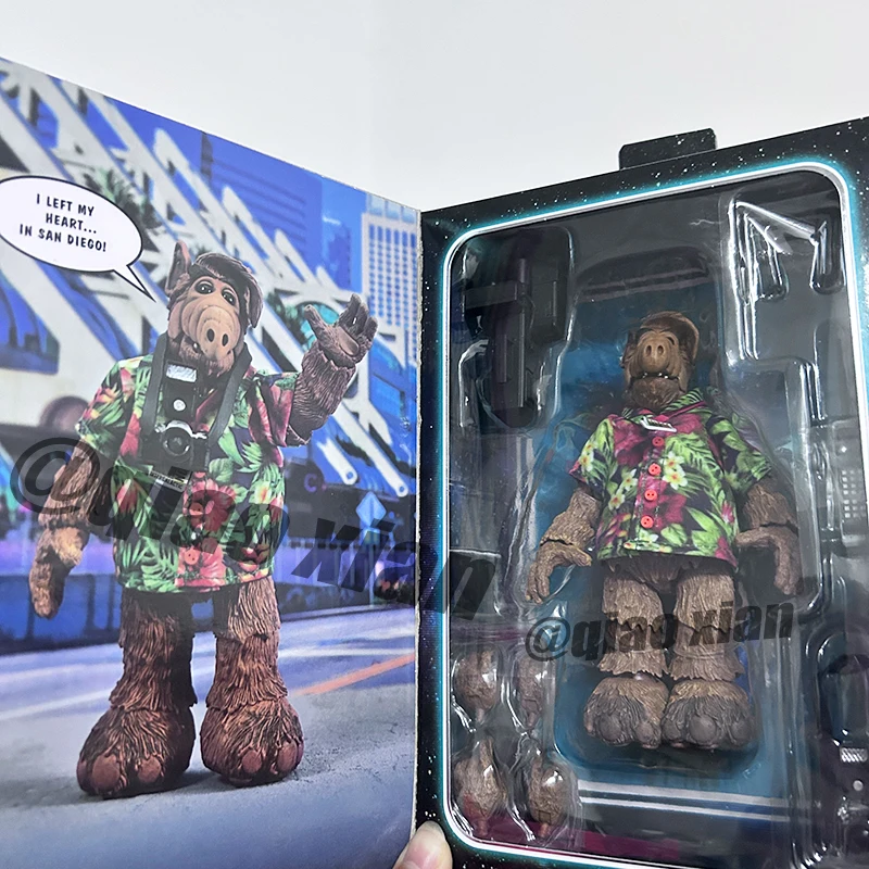 ❶2023年限定品ALFアルフネカNECAアルティメットフィギュア 2024 CON EXCLUSIVE: Alf – Ultimate Super Alf 7” Scale Action