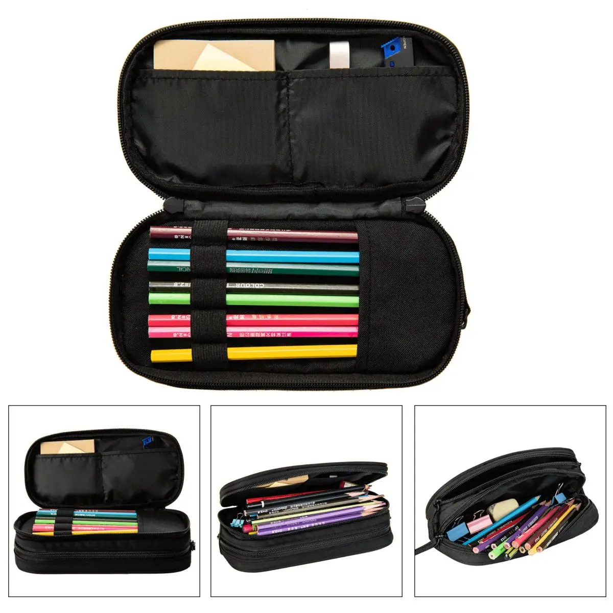 Lovely Dog Man Dogman Movie Comic Pencil Cases Cartoon Animal Pencilcases Pen Holder Kids Bags School Supplies Zipper Stationery 4