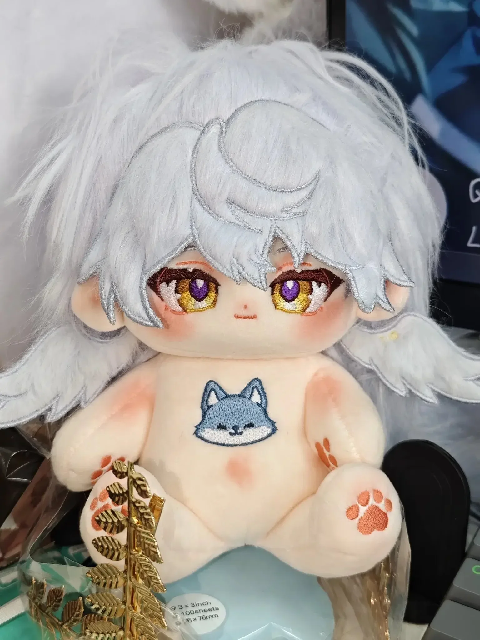 

Presale 20cm Anime Honkai: Star Rail Sunday Cute Cosplay Stuffed Body Dress UP Game Cartoon Cotton Pillow Mascot Xmas Gift