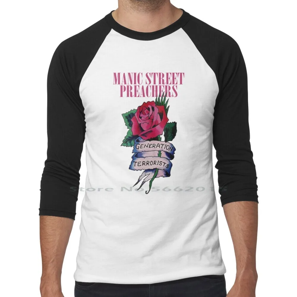 Wels Manic T Shirt 100% Cotton Manic Street Preachers Band