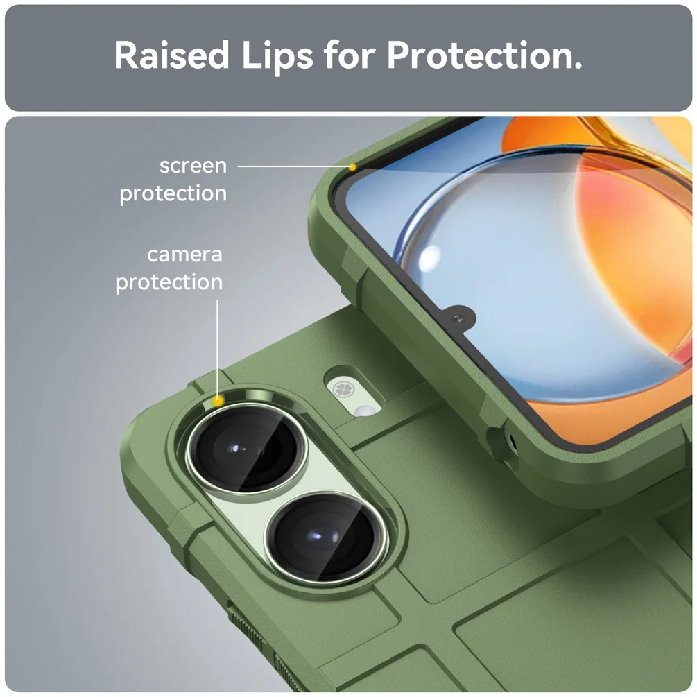 Rugged Shield Rubber Protective Cover