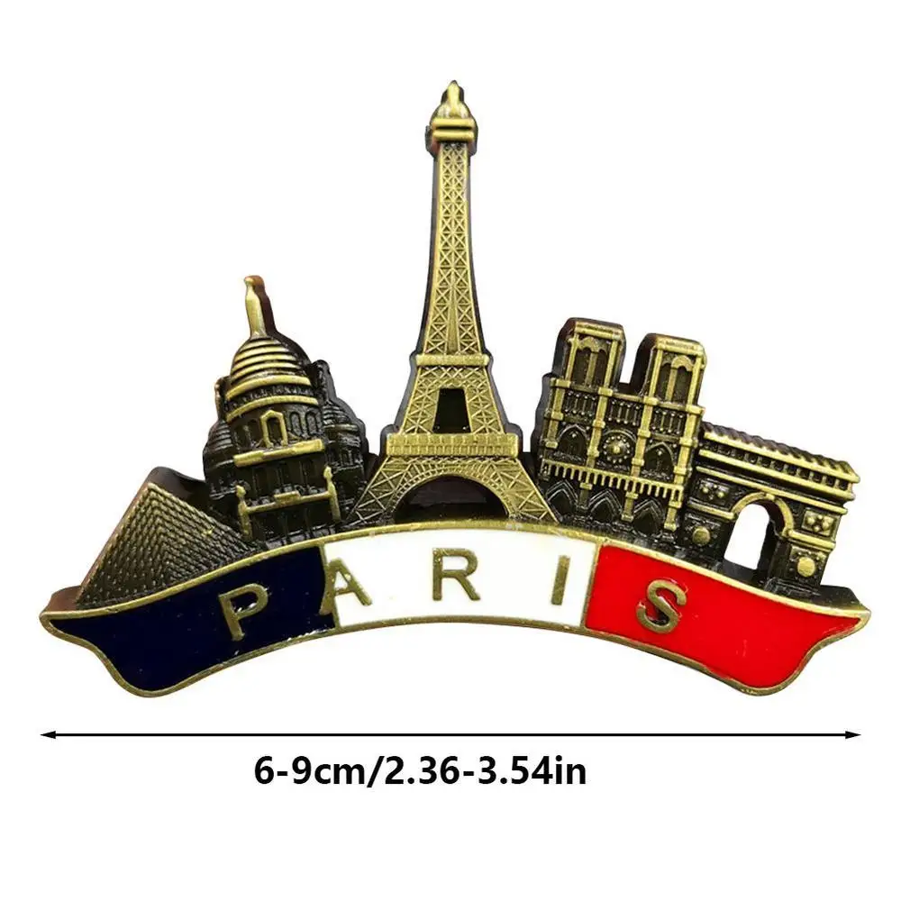 Description Picture 5 of itemParis France Ei-ffel Tower Triumphal Arch European Refrigerator Magnetic Fridge Magnets World Tourist Souvenir Collection Gifts