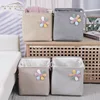 Portable fabric clothing storage box toy storage dust-proof clothing organization storage box finishing box 5