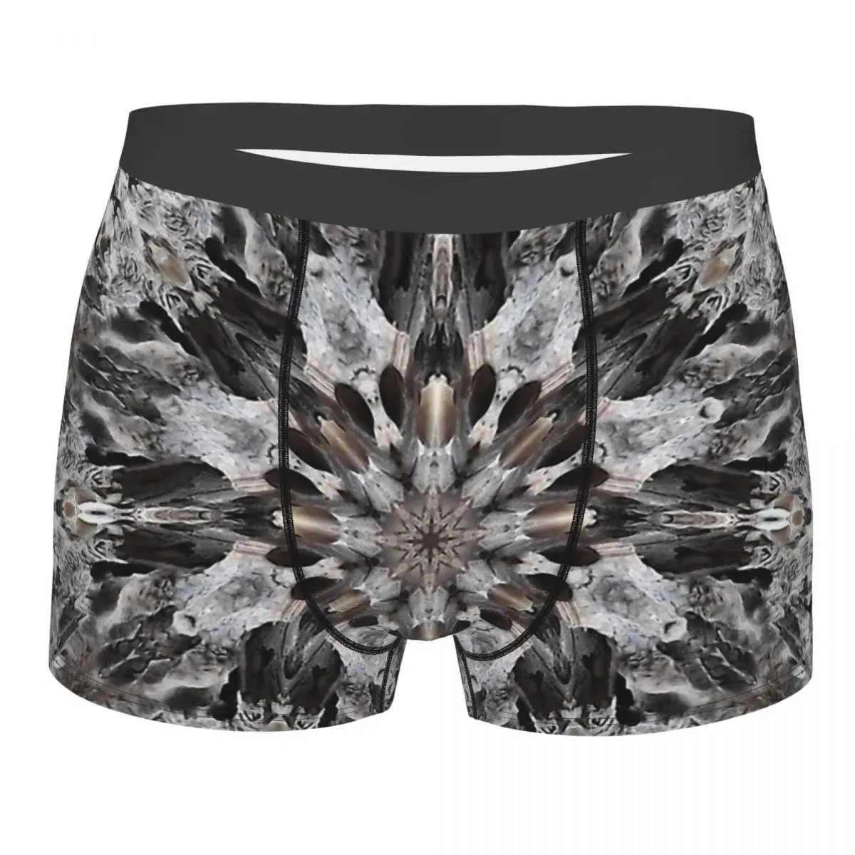 

Beauty Flower Art Mandala Deco Underpants Homme Panties Men's Underwear Sexy Shorts Boxer Briefs