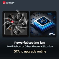 Junsun-Autoradio Android sans fil pour KIT, CarPlay, Auto, Limitation GPS, 2 Din, 2008, 208, 2012, 2018 6