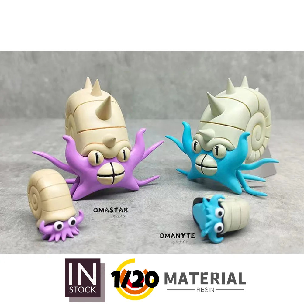 1/20樹脂フィギュアminamo-kabルト & kabutops NO140-141 omanyte