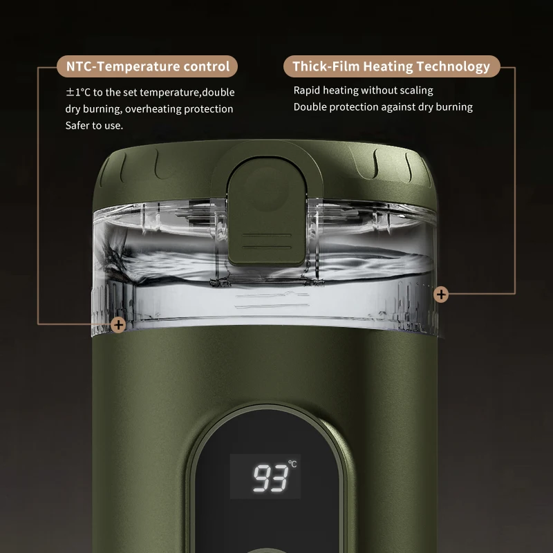 Portable Italian Semi-Automatic Coffee Machine Handheld Electric Outdoor Compact Capsule Concentrated Car Travel Charging