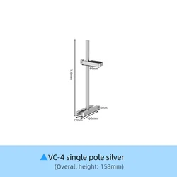 Teucer Aluminum Alloy Adjustable Graphics Card Bracket - GPU Holder (VC-4-SR)