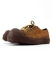 Retro luxury brand Man sneaker Genuine leather suede Big Head Sneakers Men's Shoes Oversized size 46 High Street ugly shoes 5