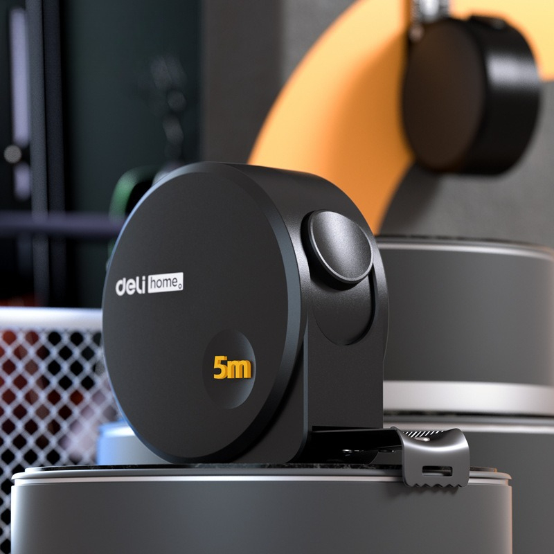 Steel Tape Measure 5 Meters 3 Anti-cutting Hand High-precision Tape Measure Wear-resistant Steel Ruler Self-locking Box Ruler