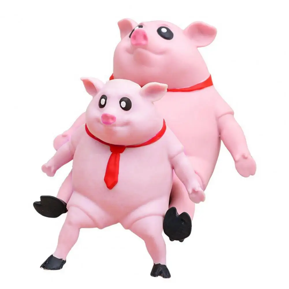 

Игрушка-сжималка розовая свинка, медленно восстанавливающая форму мягкая игрушка для снятия стресса из термопластичной резины, креативное украшение, игрушка-сжималка в виде животного, игрушка для снятия стресса