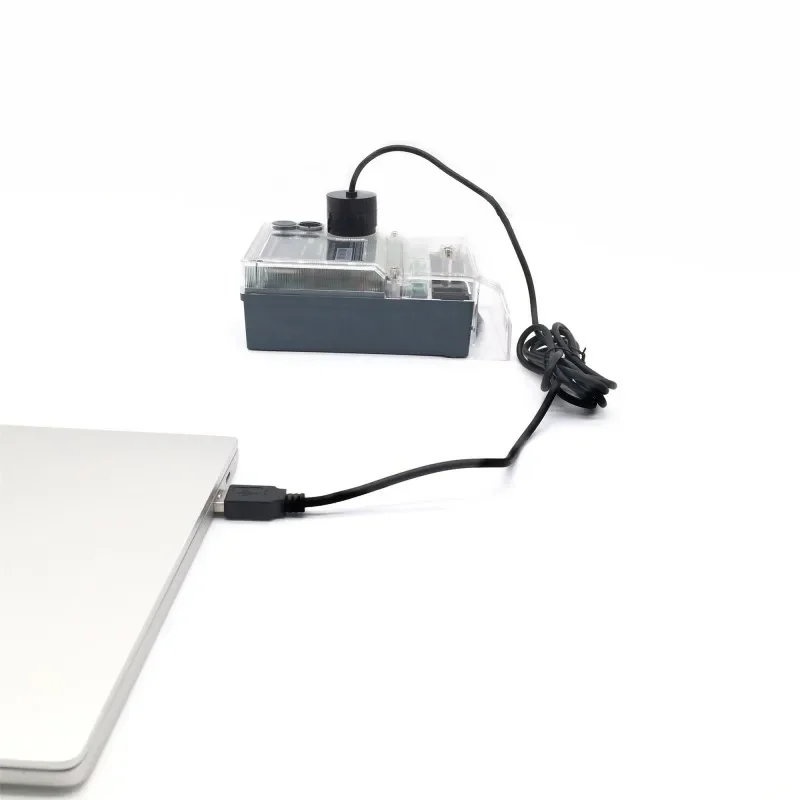 Black Cable USB 2.0 For IEC Smart Meter Data Reading And Analyze Infrared Optical Probe