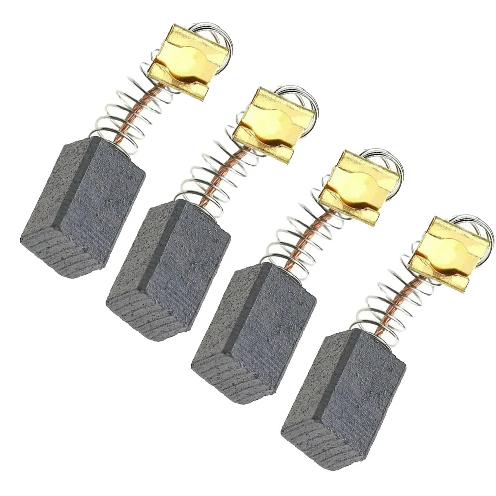 4pc Carbon Brushes 5mm Base Plate Diameter For DH24PX DH24PC3 DH24PB DH24PF DH26PX 999041 Drill Power Tools Accessories epi 6113p4 industrial computer base plate epi 1816 matching base plate