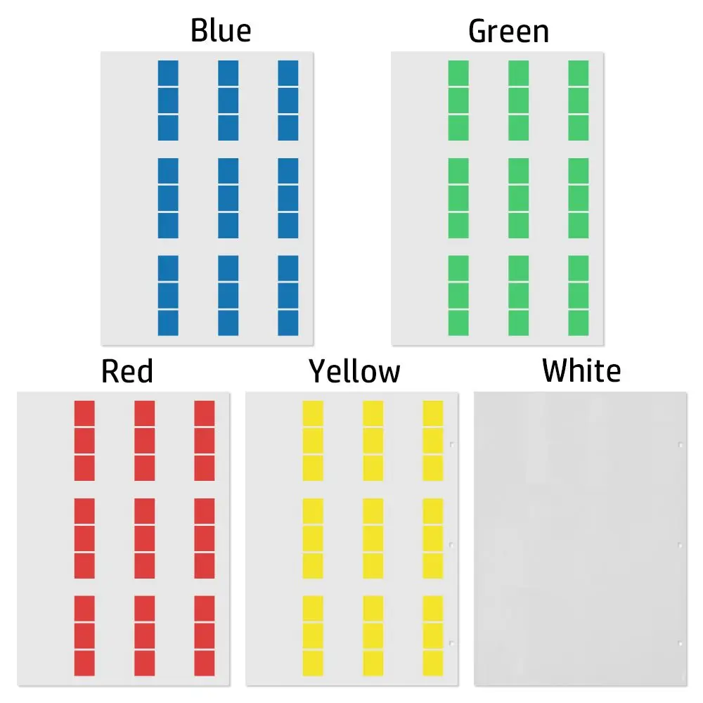 Waterproof Cable Labels Stickers Fiber Organizers