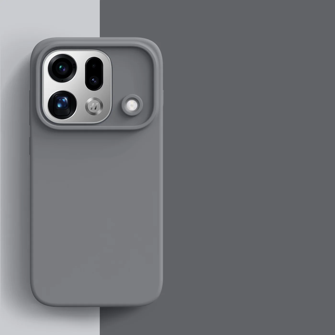 Luxurious Liquid Silicone Shockproof Phone Case with Enhanced Lens Protection