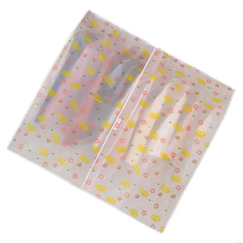 28TC 더러움 매달려있는 옷 보호자 클리어 랙 커버 오랫동안 긴 코트를위한 주최자